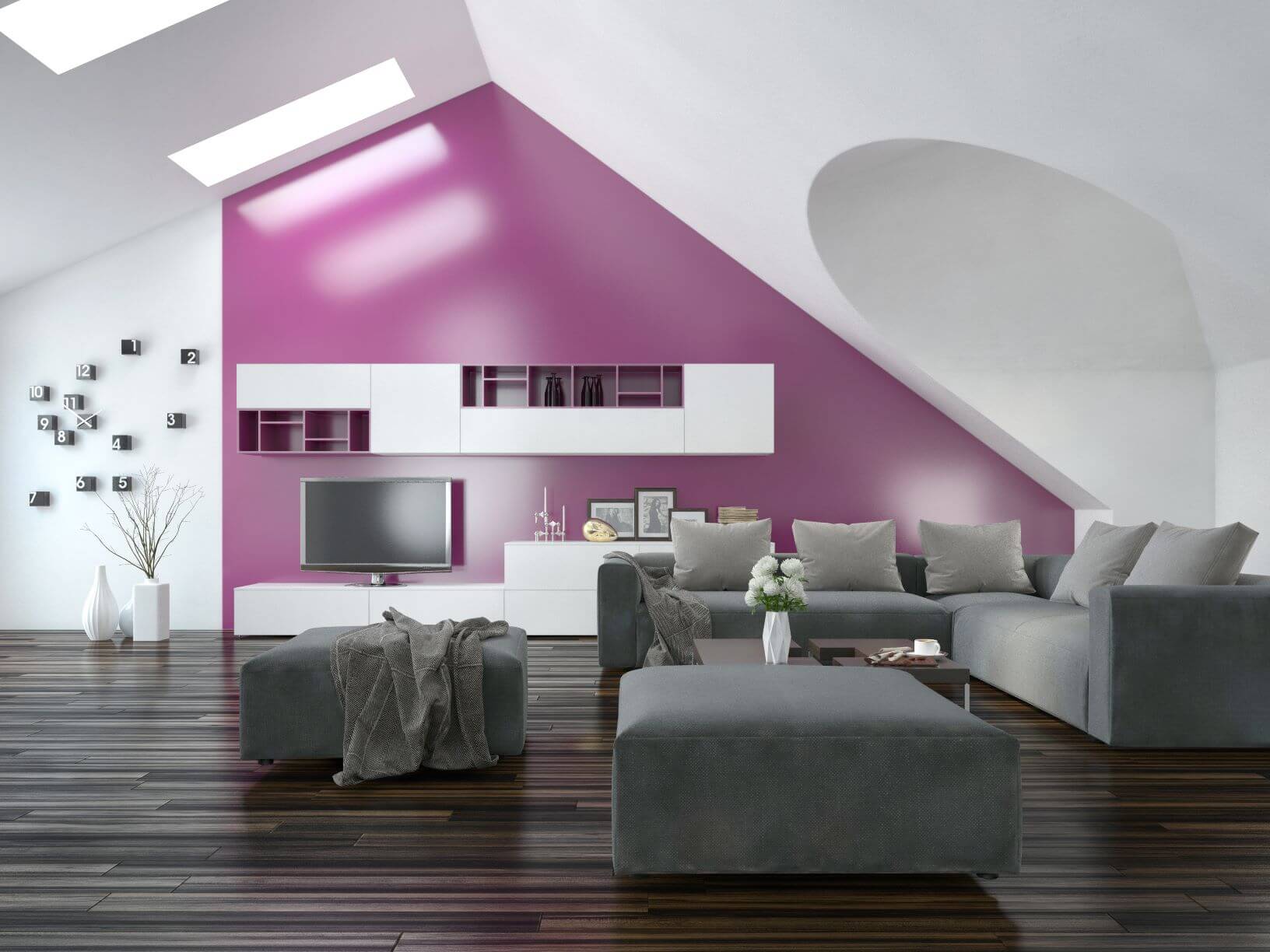 accent wall