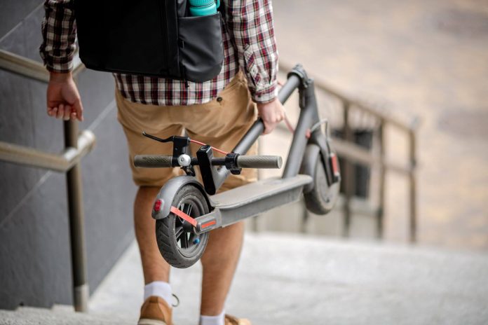 carrying folding electric scooter