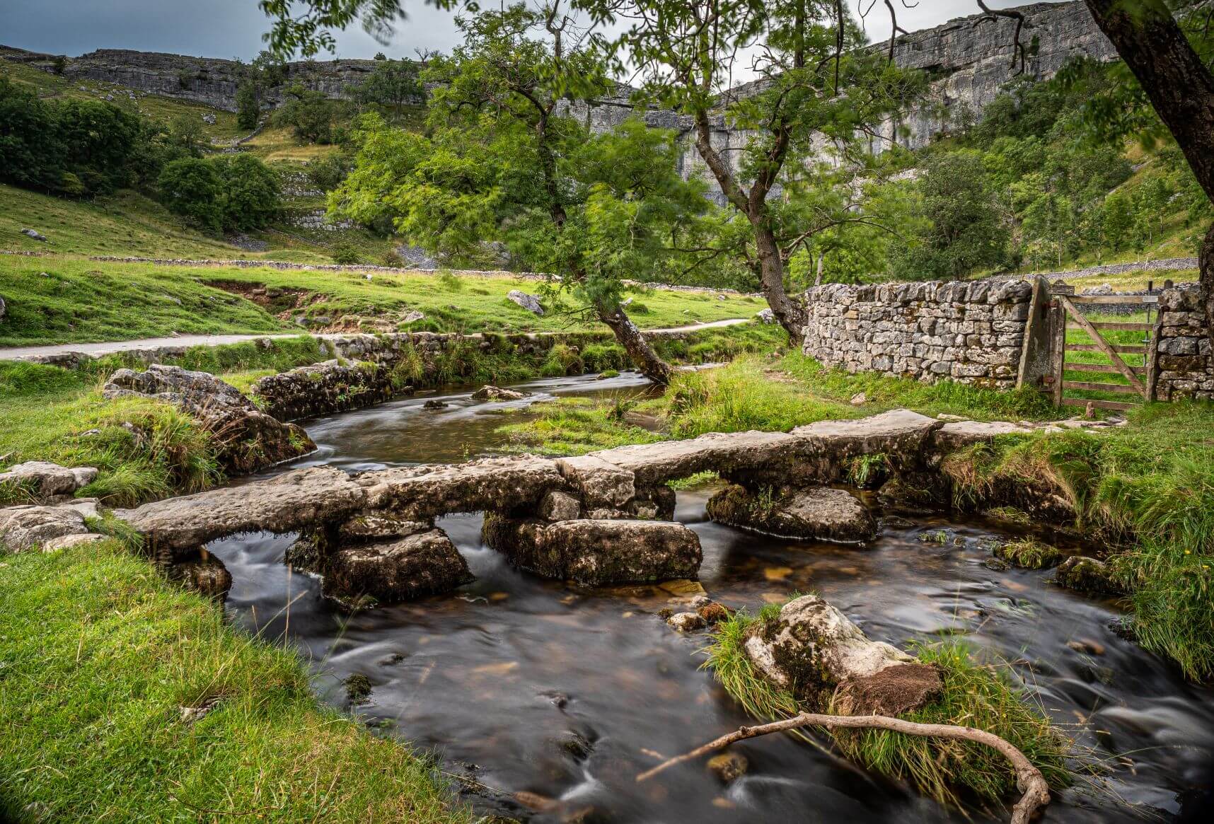 Best Hiking Locations in the UK 1 Bridge in Malham Cove, Yorkshire