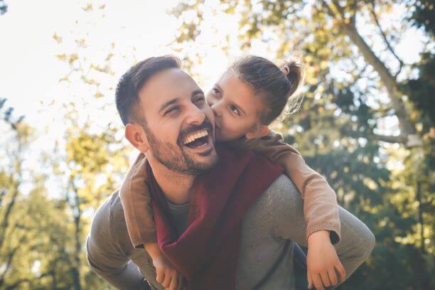 father and daughter