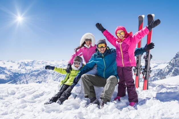 skiing holiday
