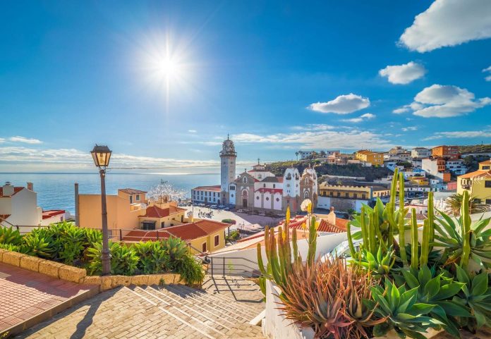 Candelaria town on Tenerife
