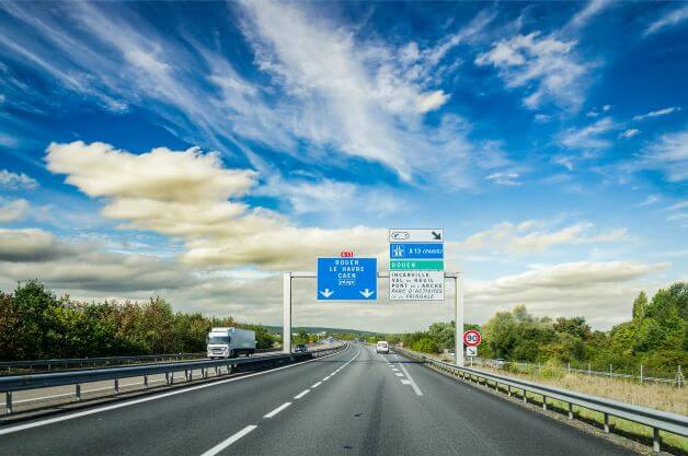 motorway in france