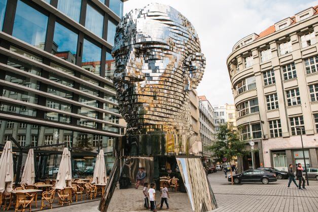 Franz Kafka Statue