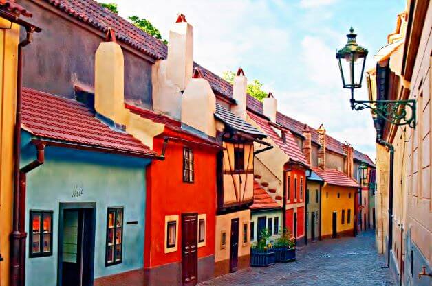 Golden Lane Prague castle