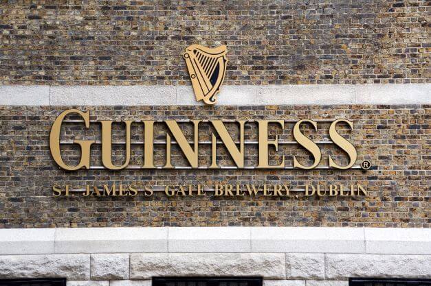 Guinness brewery in Dublin