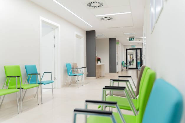 Private Healthcare waiting room