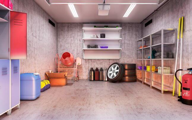 garage for storage