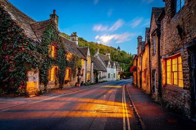 Castle Combe village