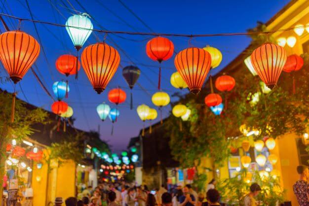 Most Instagrammable Places in Hoi An, Vietnam 1 A street in Hoi An with yellow walls and lanterns