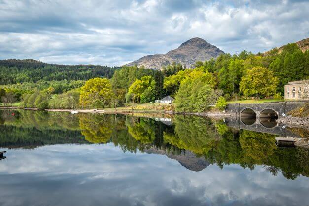 refelctions on Loch Lomond