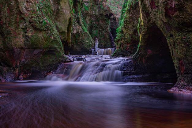 Planning a Holiday to West Scotland? Here’s Your 7-Point Itinerary 2 the gorge of glen finnich also known as the devils pulpit in the highlands of scotland