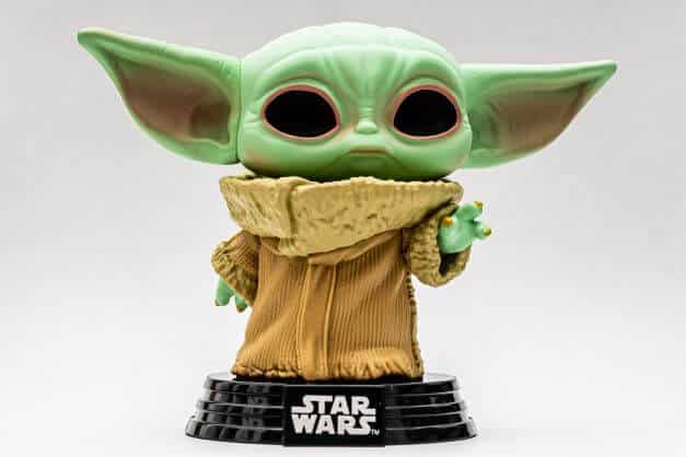 Funky Pop Vinyl Figure of Baby Yoda from Star Wars