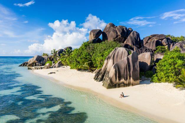 La Digue, seychelles