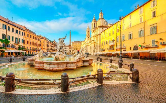 neptune fountain on Piazza Navona