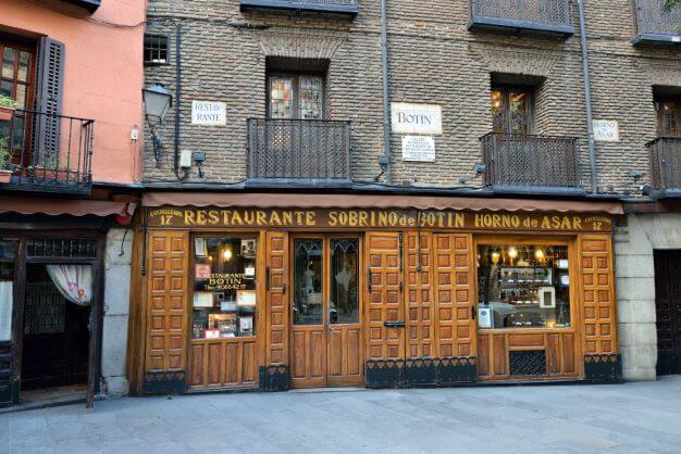 Sobrino de Botin restaurant