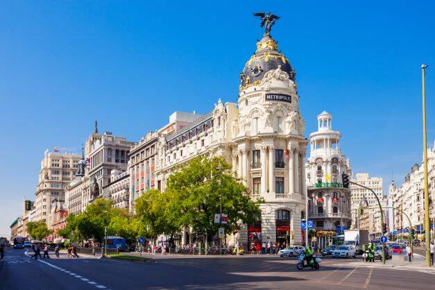 The Metropolis Office Building on Gran Via