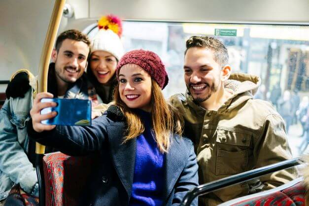 friends on london transport