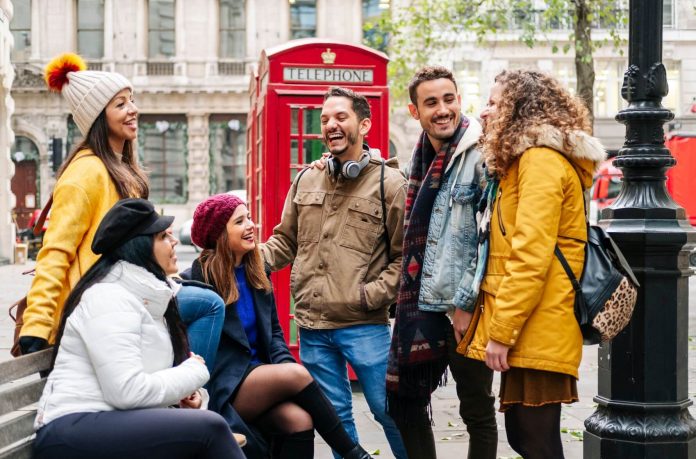 friends reunion in London