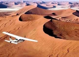 Plane for a Namibia Fly-In Safari