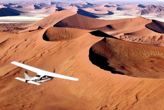 Plane for a Namibia Fly-In Safari