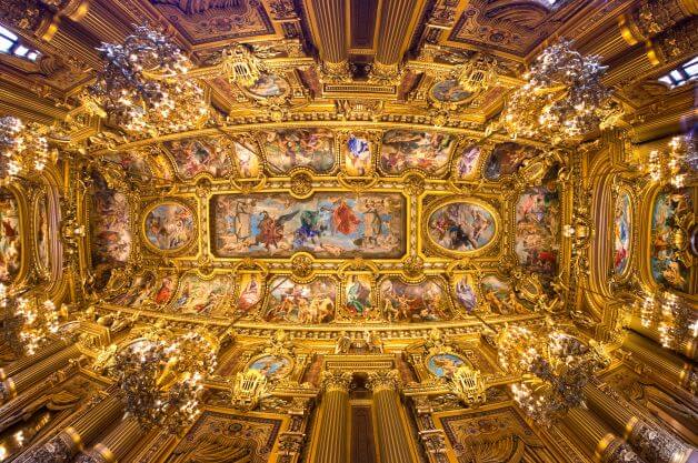 Opera Garniers beautiful ceiling