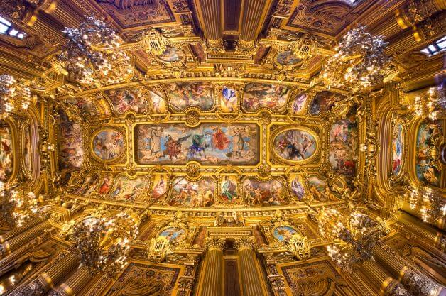9 Things to Do In Paris In 48 Hours 7 Opera Garniers beautiful ceiling