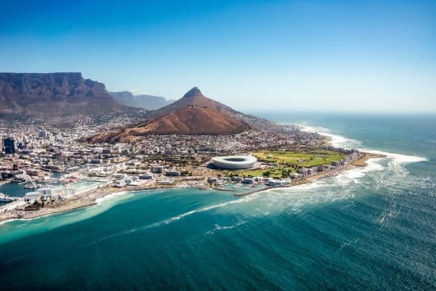 Cape Town aerial photo
