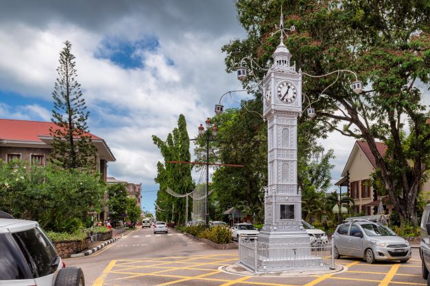 Victoria in the Seychelles
