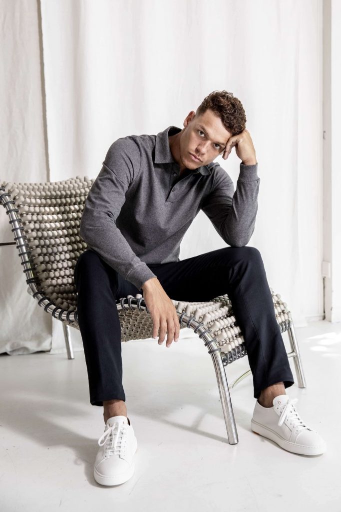 6 Ways To Style A Long Sleeve Polo Shirt The Leisure Society