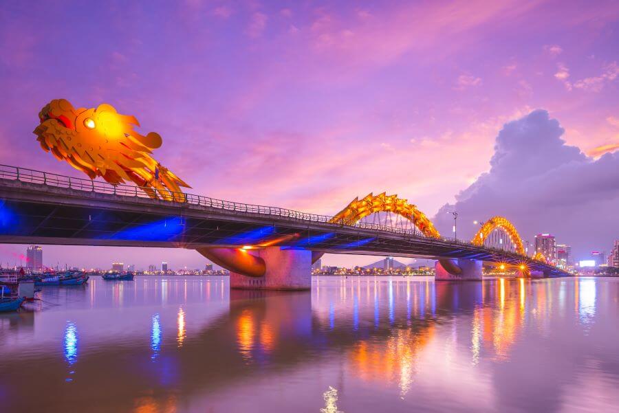 Dragon Bridge in Da Nang