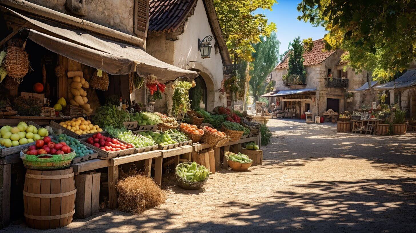 market town in france
