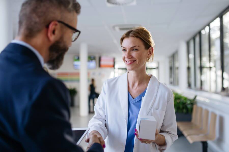 doctor in a hospital