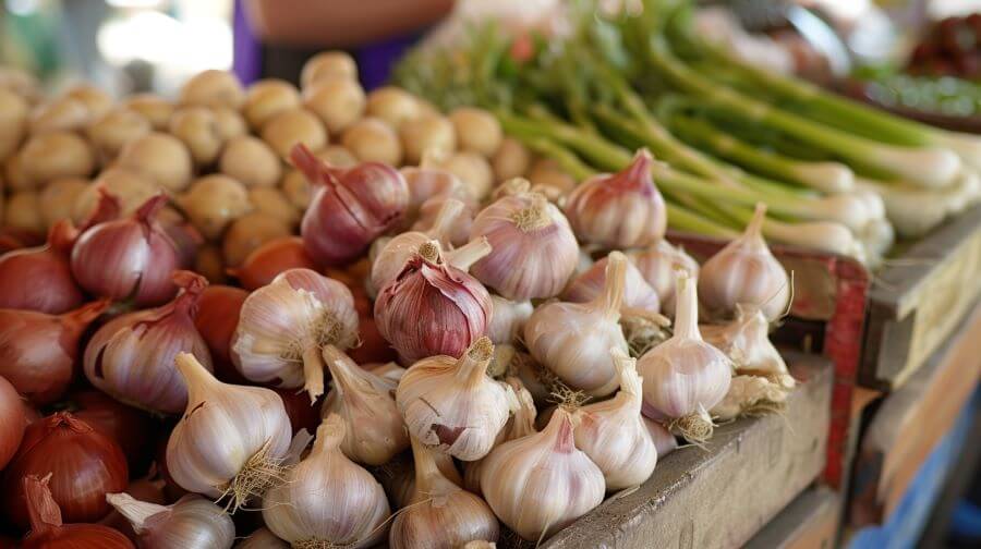 slow food at a local market