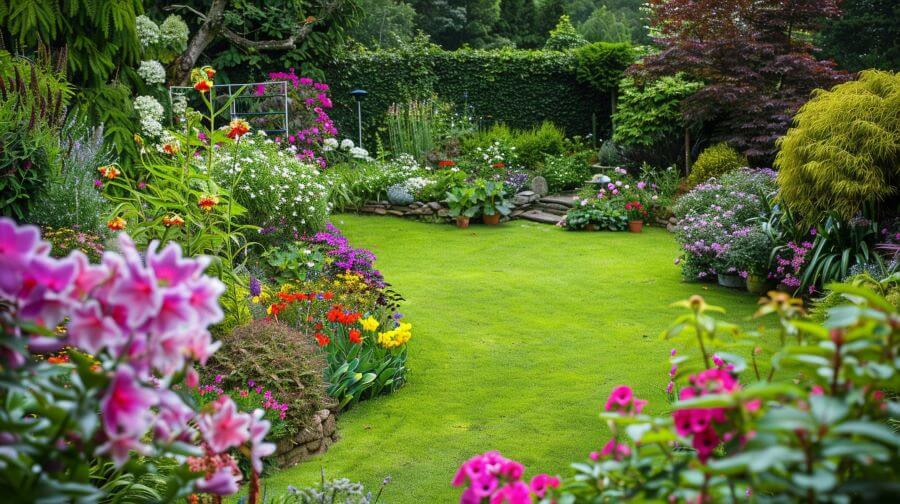 beautiful flowers in uk garden