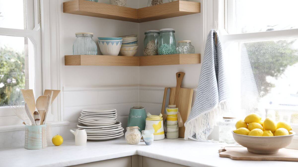 5 Quick Summer Refreshes to Make Your Home Feel Instantly Lighter 3 small kitchen with lemons