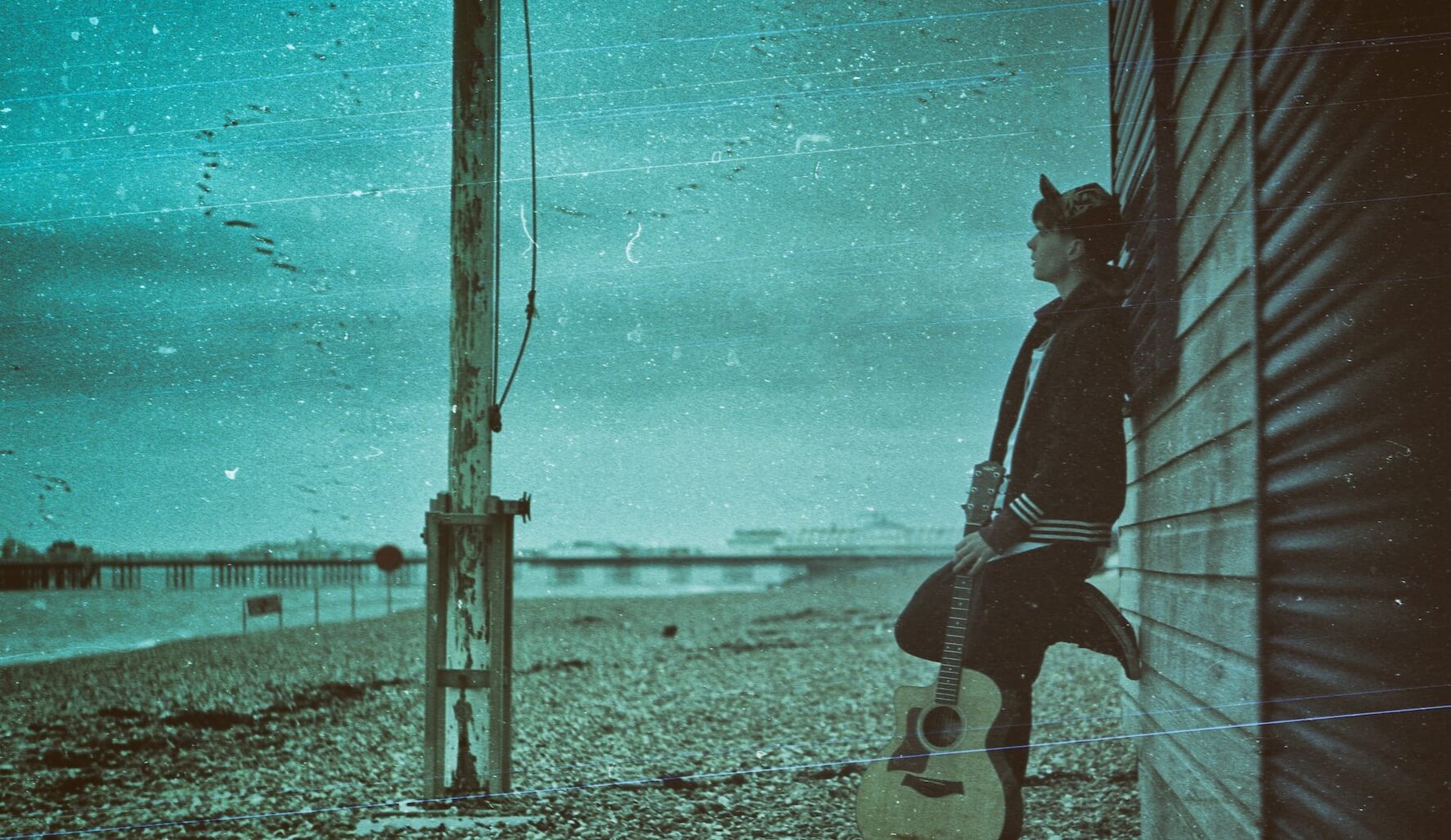a young ren on brighton beach