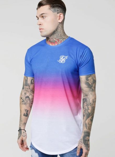 curved hem tee